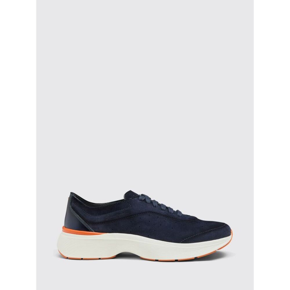 Santoni Men Santoni Suede Sneakers